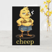 Goedkoop Ongepast Pasen  Kaart (Gele Bloem)