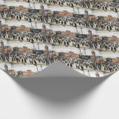 goedkoop ontwerp cadeaupapier (Hoek)