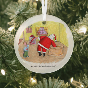 Goedkoop rond glazen kerstbal speelgoed glas ornament