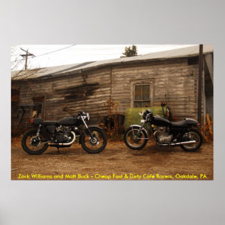 Goedkoop snel en vuil poster