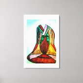 Goedkoop t-shirt canvas afdruk (Voorkant)