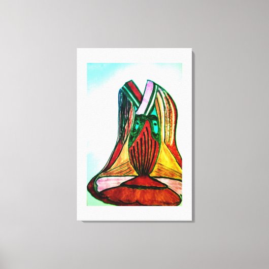 Goedkoop t-shirt canvas afdruk (Voorkant)