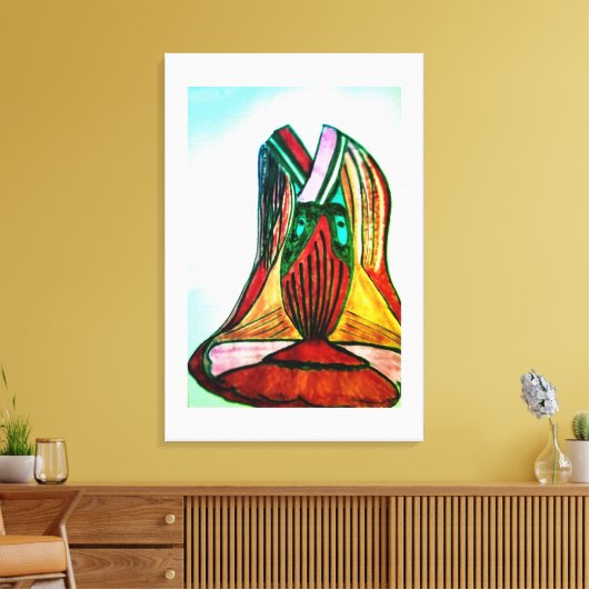 Goedkoop t-shirt canvas afdruk (Insitu (Woonkamer))