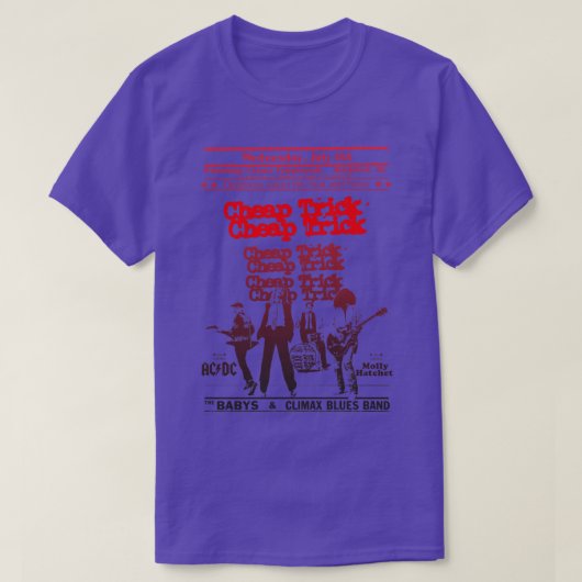 Goedkoop Trick concert TShirt (Design voorkant)