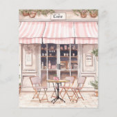 Goedkoop zei ze Oui Paris Theme Cafe Vrijgezellenf Flyer (Achterkant)