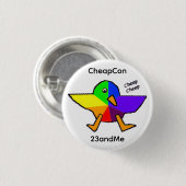 goedkoopcon23 ronde button 3,2 cm (Voorkant /achterkant)