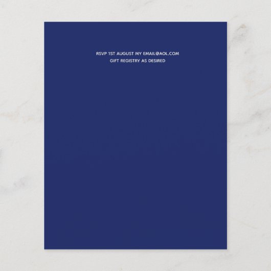 Goedkoopste FOTO Datum Wreath van Bloemen verander (Achterkant)