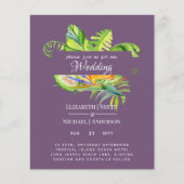 Goedkoopste Tropische Bladeren Trouwfeest Luau Ont (Voorkant)