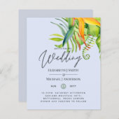 Goedkoopste Tropische Bladeren Trouwfeest Luau Ont (Voorkant / Achterkant)