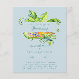 Goedkoopste Tropische Bladeren Trouwfeest Luau Ont