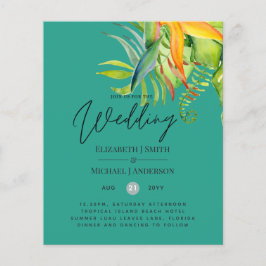 Goedkoopste Tropische Bladeren Trouwfeest Luau Ont