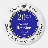 Goedkope, 20-jarige reünie, 20e reünie magneet (Voorkant)