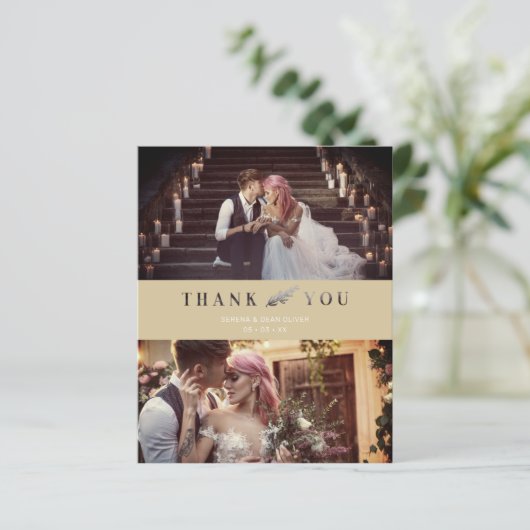 Goedkope 2 Foto's Weddenschap-paar snijpapier (Staand voorkant)