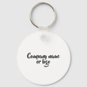 Goedkope Bedankt Bedrijf Promotiemarketing Sleutelhanger (Achterkant)