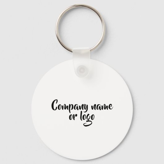 Goedkope Bedankt Bedrijf Promotiemarketing Sleutelhanger (Achterkant)