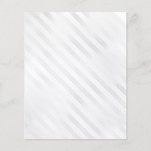 Goedkope Blauwgroen Zilveren Ballon Glitter 80ste Flyer (Achterkant)