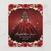 Goedkope Bloemen Bourgondië Goud Prinses Quinceane Flyer (Achterkant)