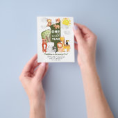 Goedkope Bos Dieren EEN Wilde Jaar Kinderen Verjaa Flyer (Hand)