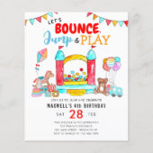 Goedkope Bounce Jump Spelen Kinder Trampoline Verj Flyer (Voorkant)