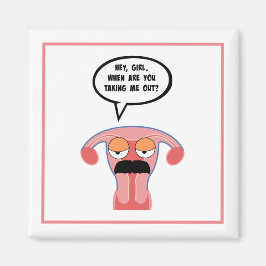 Goedkope Boyfriend Uterus Magnet