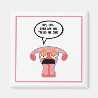 Goedkope Boyfriend Uterus Magnet