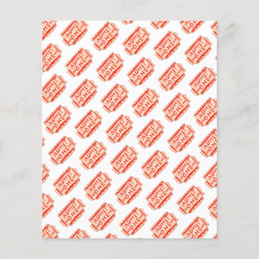 Goedkope Carnaval Circus Feest Kind Verjaardag Flyer (Achterkant)