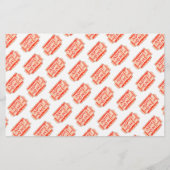 Goedkope Circus Carnaval Show Ticket Leuke Verjaar Flyer (Achterkant)