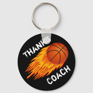 Goedkope  Coach Gift Ideeën Basketball Sleutelhanger