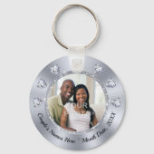 Goedkope Custom, FOTO bruiloft gunsten, bruiloft Sleutelhanger (Voorkant)