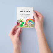 Goedkope Dinosaurus Eenhoorn Cake Kaars Gezamenlij Flyer (Hand)