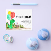 Goedkope DRIE Rex Balloon Cake Dinosaurus 3e Verja Flyer (Enkel)
