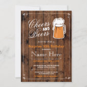 Goedkope en bier op zaterdag kaart (Voorkant)