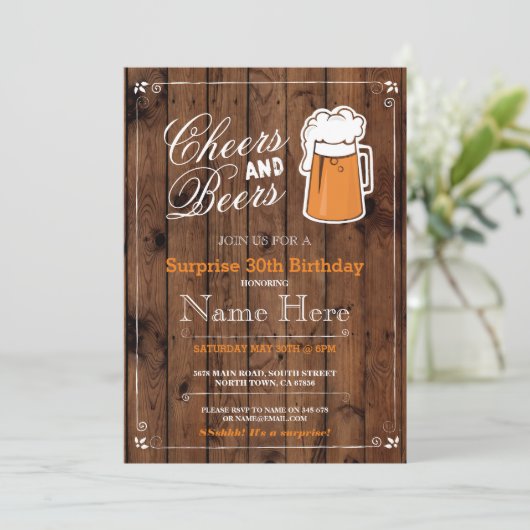 Goedkope en bier op zaterdag kaart (Staand voorkant)