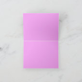 Goedkope en kleurrijke Floral Hartelijk dank Bedankkaart (Binnen)