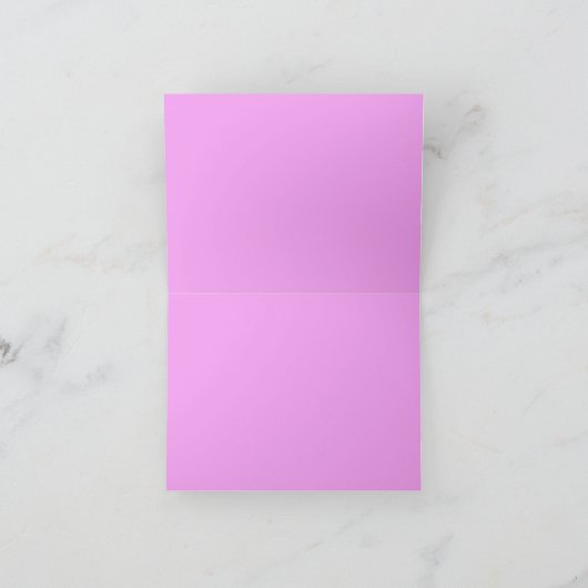 Goedkope en kleurrijke Floral Hartelijk dank Bedankkaart (Binnen)