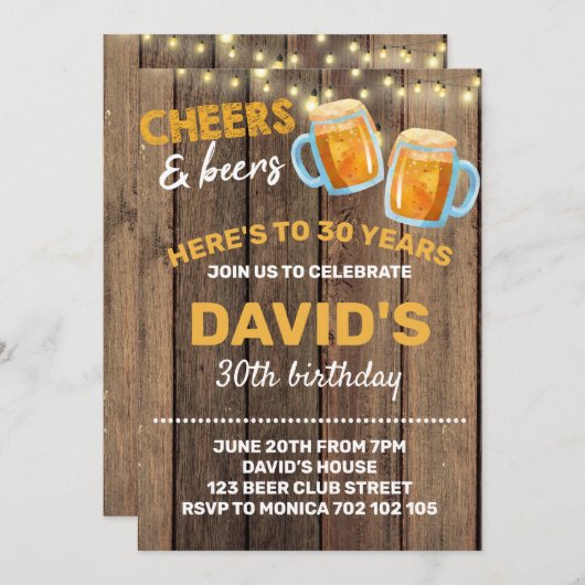 Goedkope en volwassen Man Kaart (Voorkant / Achterkant)