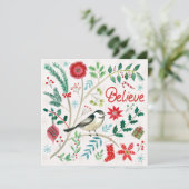 Goedkope feestdag - Geloof Feestdagenkaart (Staand voorkant)