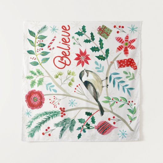 Goedkope feestdag - Geloof Wandkleed (Voorkant)