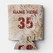 Goedkope Football Gifts voor Spelers GEPERSONALISE Blikjeskoeler (Achterkant)