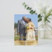 Goedkope Foto Bedankkaartjes, Jubileum Briefkaart (Staand voorkant)