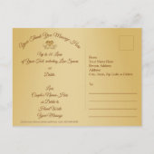 Goedkope foto Dank u Briefkaarten, Jubileum Briefkaart (Achterkant)