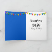 Goedkope gasprijs Birthday Humor Kaart (Binnen)