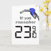 Goedkope gasprijs Birthday Humor Kaart (Gele Bloem)