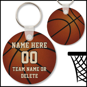 Goedkope gepersonaliseerde basketball sleutelhange sleutelhanger