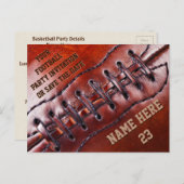 Goedkope gepersonaliseerde Football uitnodigingen (Voorkant / Achterkant)