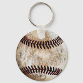 Goedkope, gepersonaliseerde honkbalteamcadeaus voo sleutelhanger (Achterkant)