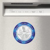 Goedkope, gepersonaliseerde kerkcadeautjes, kerk magneet (Insitu (Vaatwasser))