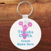 Goedkope geschenken om coaches een hart onder de r sleutelhanger (Voorkant)