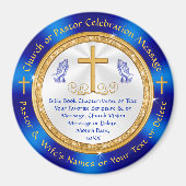 Goedkope geschenken voor kerkleden, bulk of een, magneet (Voorkant)