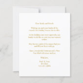 Goedkope Gold-minimalistische camera's met kerstfo (Achterkant)